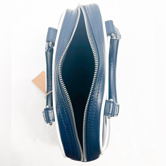 John Galt Navy Top Handle Purse - Picture 11 of 13